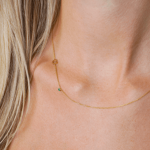 geboortesteen ketting