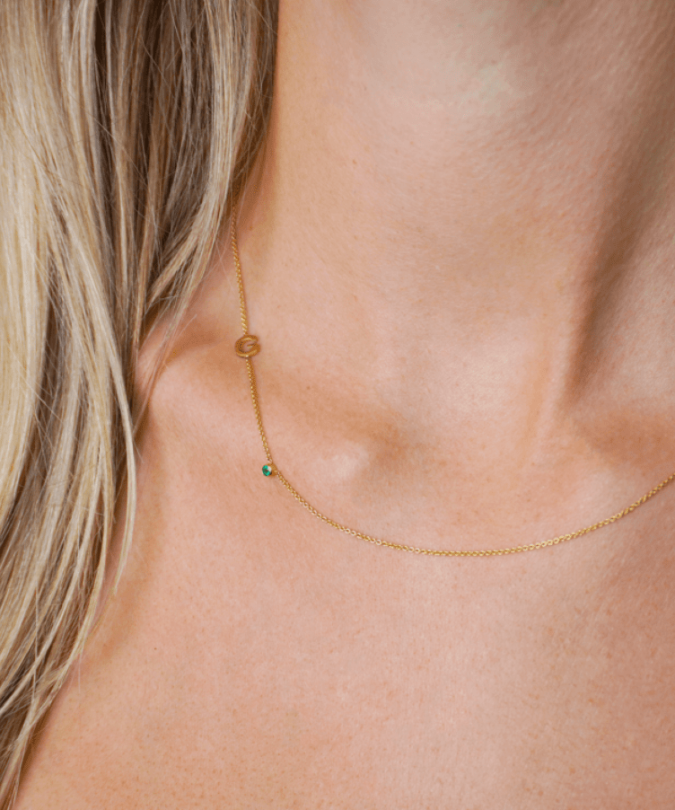 geboortesteen-ketting-408blc.png geboortesteen ketting - Afbeelding 1