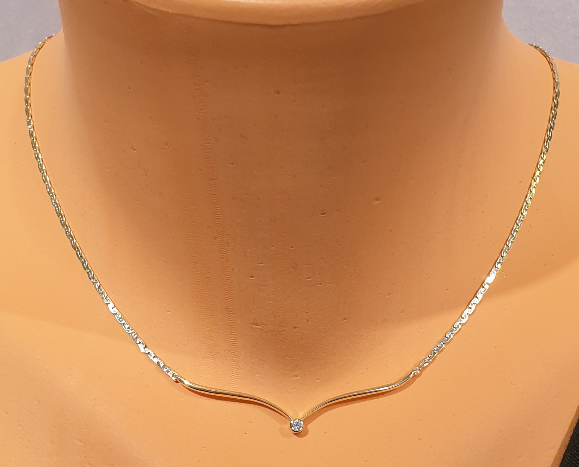 gouden-ketting-14-karaat-203dvm-1.jpg gouden ketting 14 karaat - Afbeelding 1