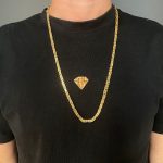 gouden ketting man