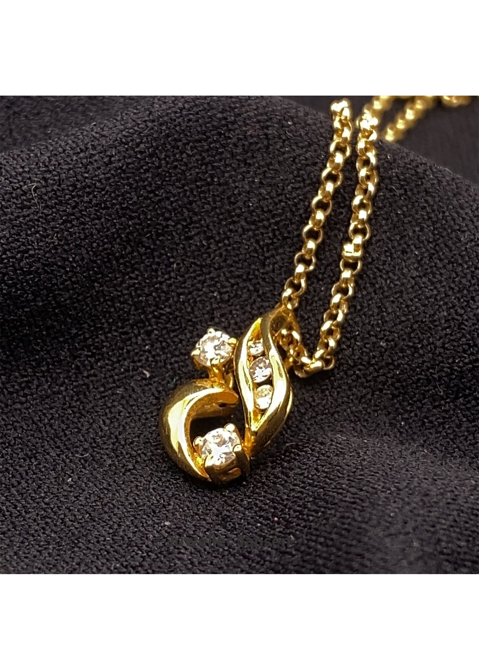 gouden-ketting-met-hanger-028kcn-1.jpg gouden ketting met hanger - Afbeelding 1