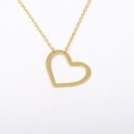 gouden ketting met hartje