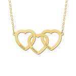 gouden ketting met hartje