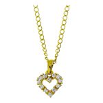 hartjes ketting goud