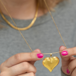 hartjes ketting goud