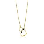 hartjes ketting goud