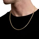 heren ketting goud