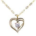 ketting hartje goud