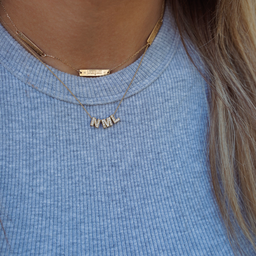 ketting-initialen-425qxf-1.jpg ketting initialen - Afbeelding 1
