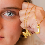 ketting letter goud