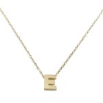 ketting letter goud