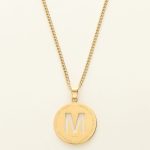 ketting letter goud