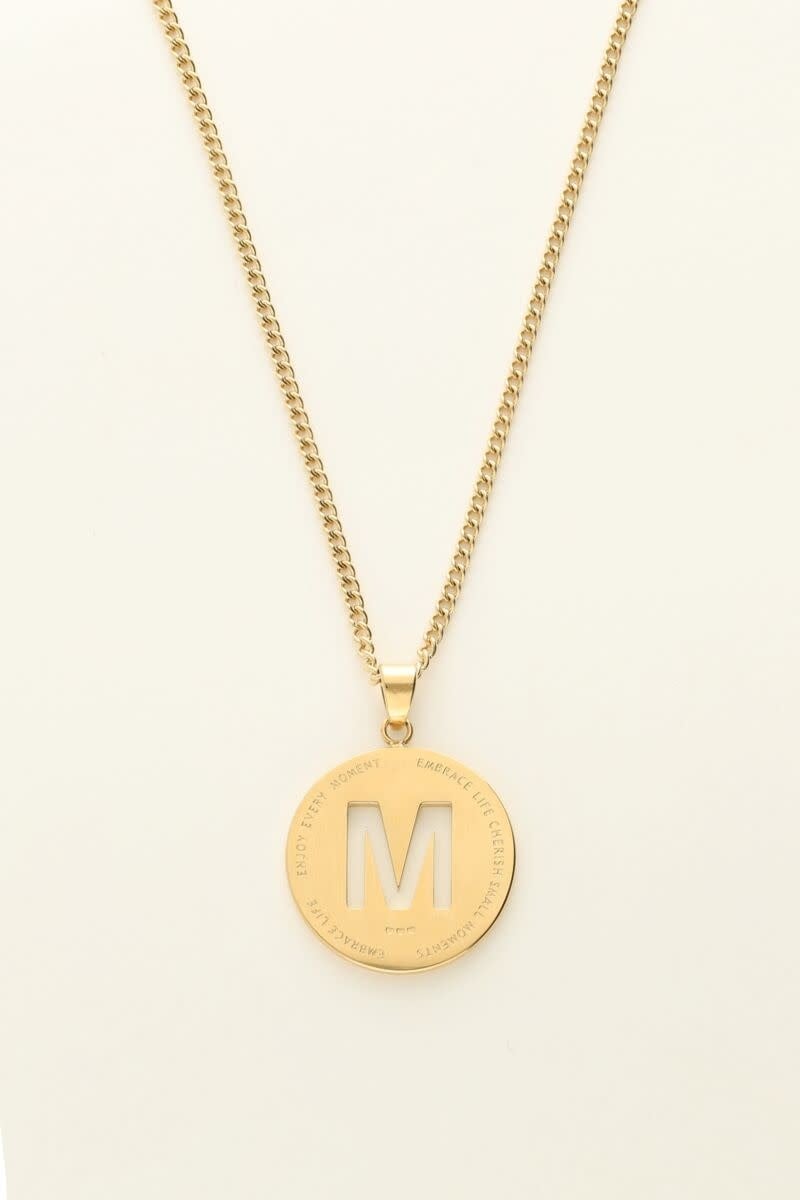 ketting-letter-goud-430oik-1.jpg ketting letter goud - Afbeelding 1