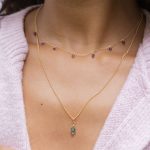ketting met edelsteen