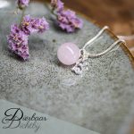 ketting met edelsteen