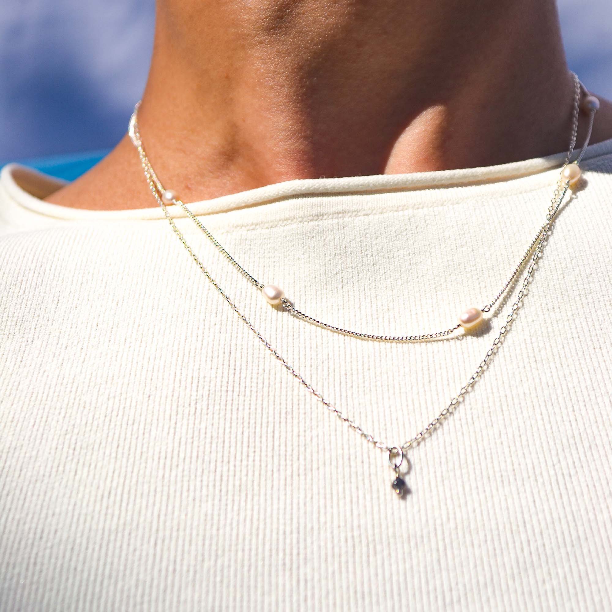 ketting-met-geboortesteen-394emb-1.jpg ketting met geboortesteen - Afbeelding 1