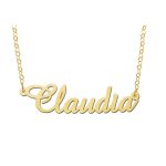 ketting met naam goud