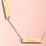 ketting met naam goud