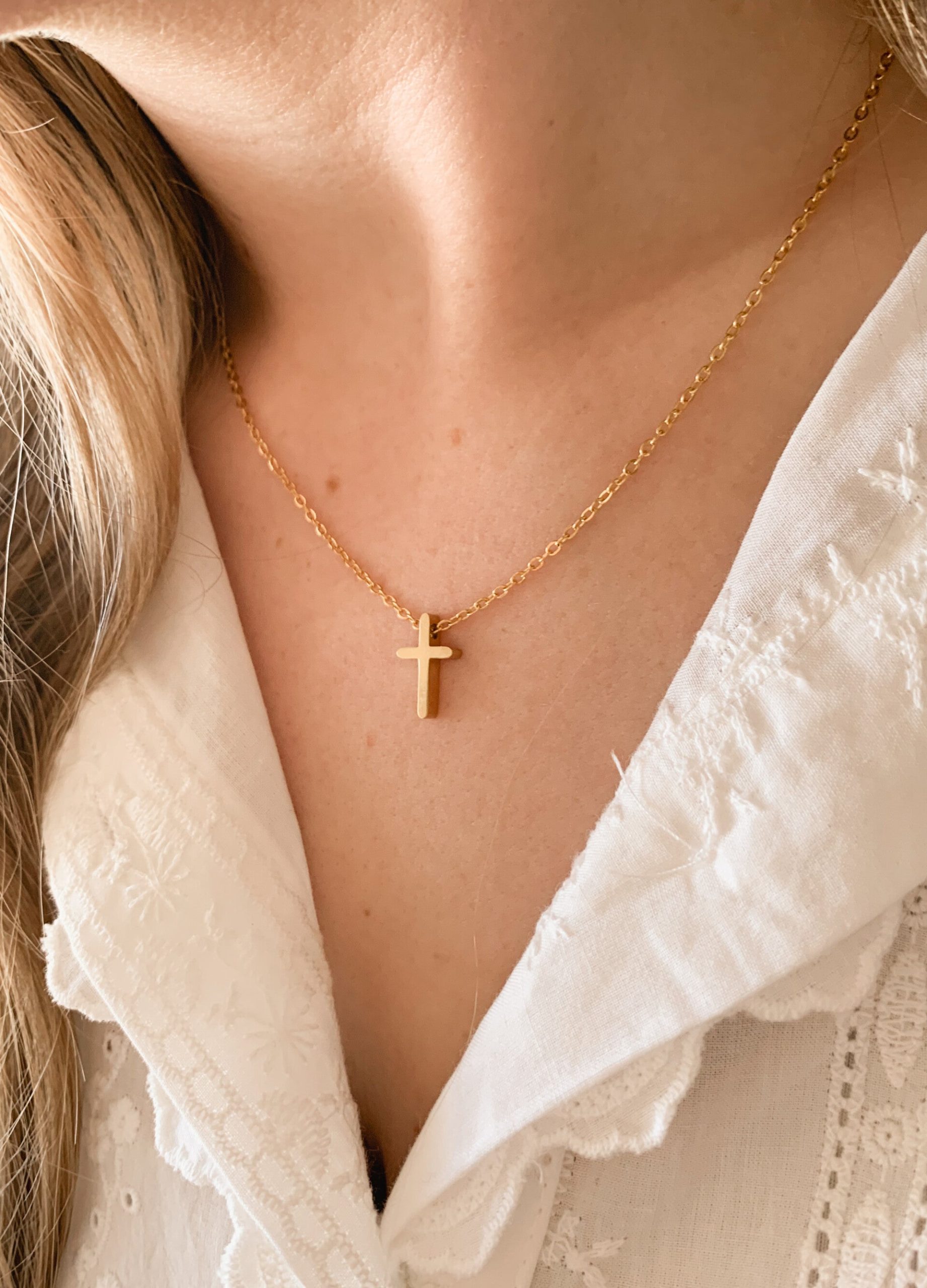 kruis-ketting-535sab-1.jpg kruis ketting - Afbeelding 1